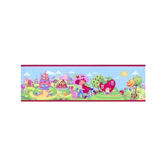 Strawberry Shortcake Wallpaper Border PS96301