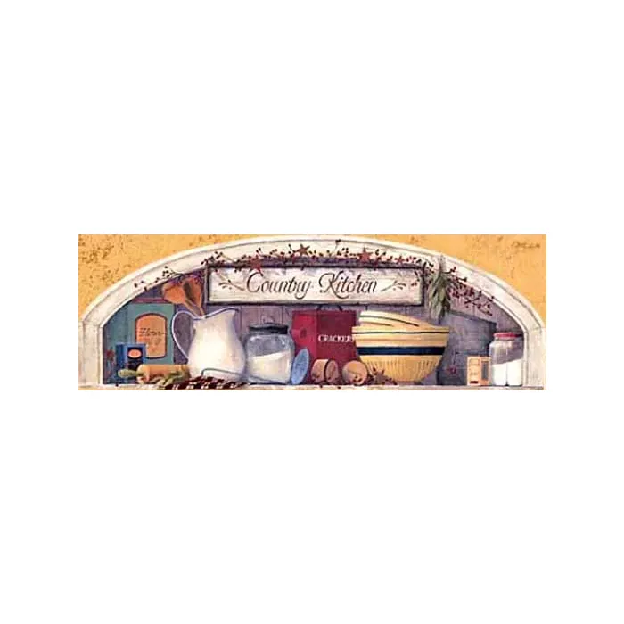 Country Kitchen Arch accent Mural