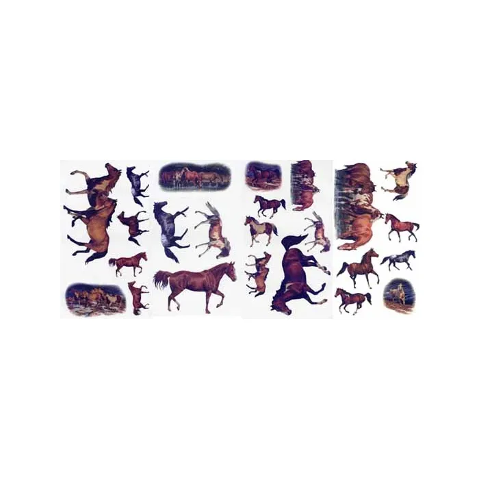 Wild Horses Peel and Stick Wallpaper Appliques