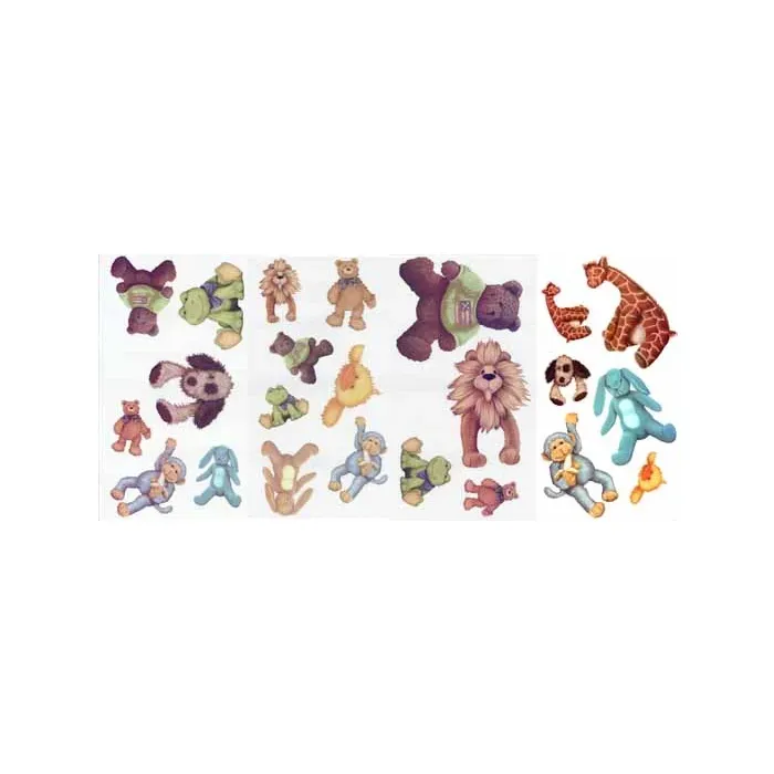 Cuddle Buddies Peel and Stick Cutouts