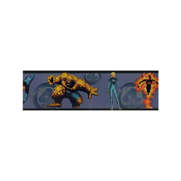 Fantastic Four Wallpaper Border