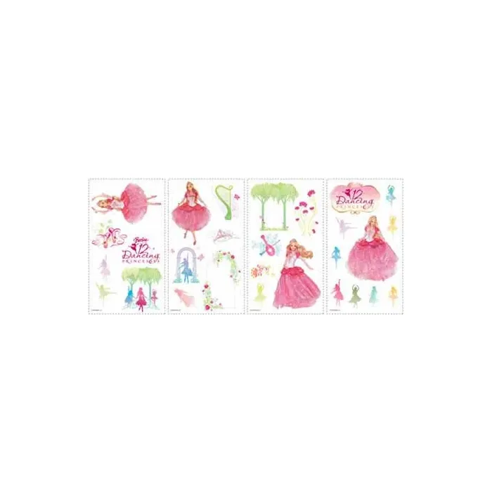 Barbie in the 12 Peel and Stick Applique RMK1077SCS