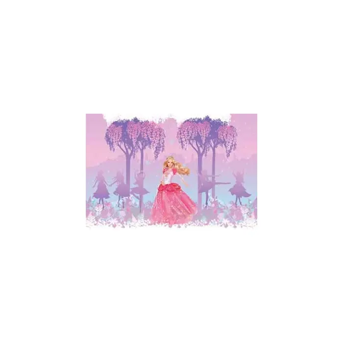 Barbie in the 12 Peel and Stick Mural RMK1085GM
