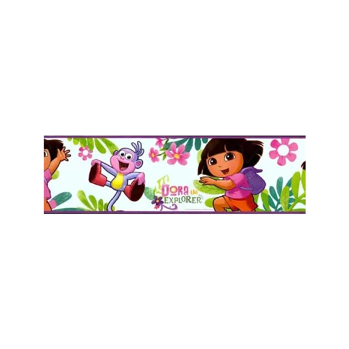 Dora the Explorer Peel and Stick Wallpaper Border