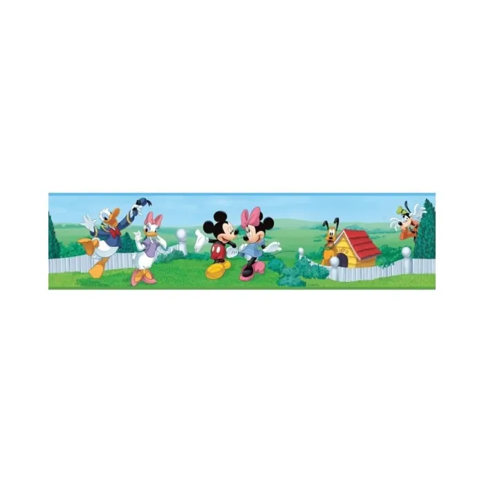 RoomMates RMK1505BCS Mickey and Friends Peel & Stick Border