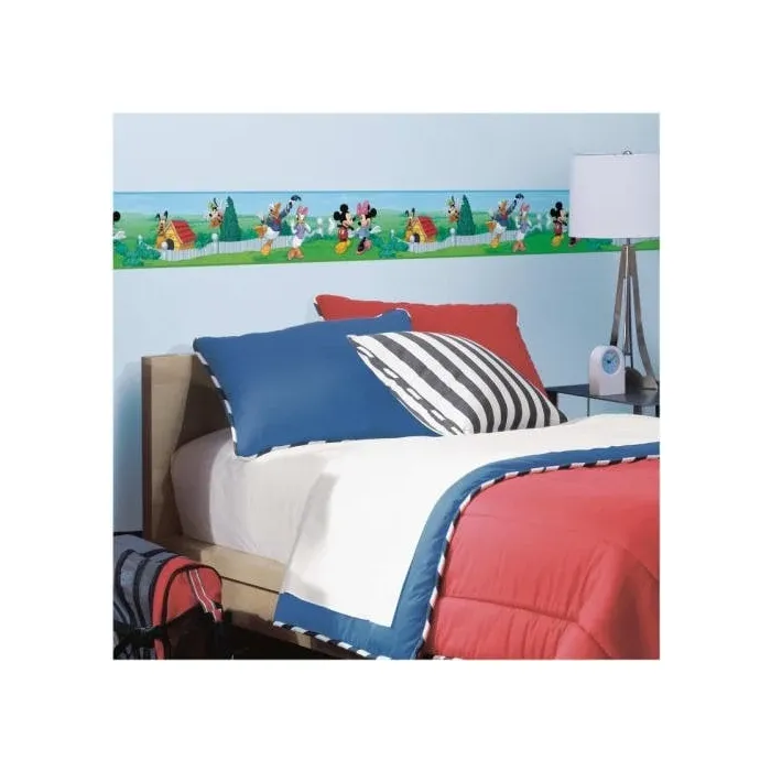 RoomMates RMK1505BCS Mickey and Friends Peel & Stick Border