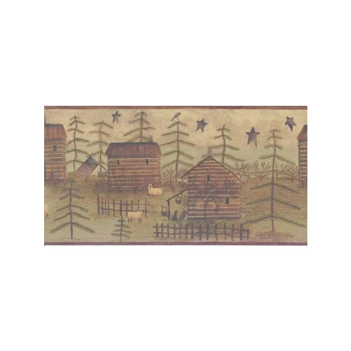 Homestead Wallpaper Border