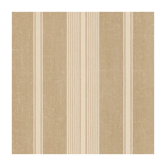Cushion Stripe Wallpaper Metallic Gold, Beige Norwall Wallcovering SD25690