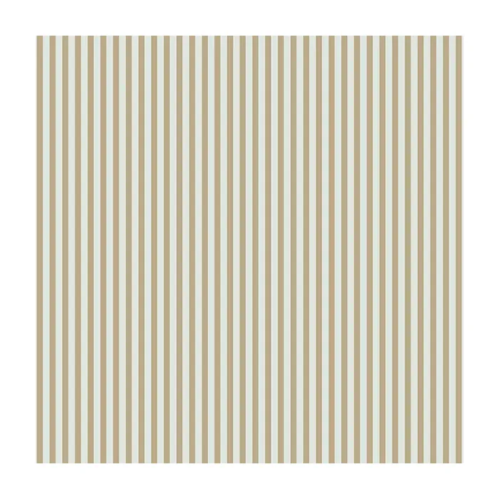 3mm Stripe Wallpaper Aqua, Metallic Gold Norwall Wallcovering SD36130
