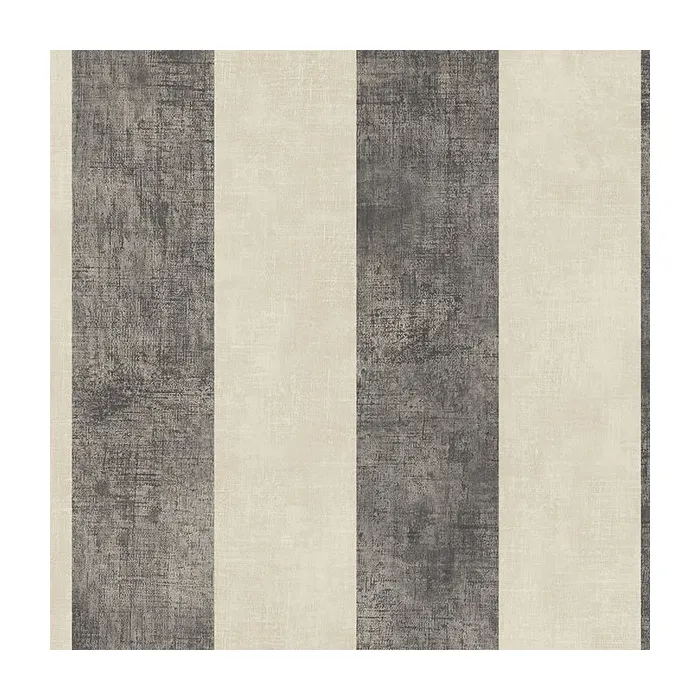Stripe with Texture Wallpaper Beige, Black Norwall Wallcovering SD36157