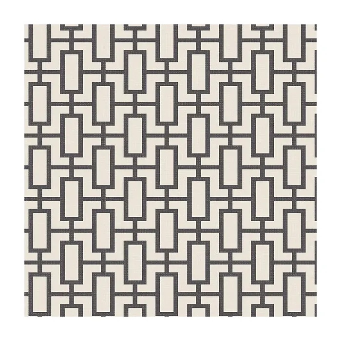 Luxor Print Wallpaper Black, Beige Norwall Wallcovering SH34508