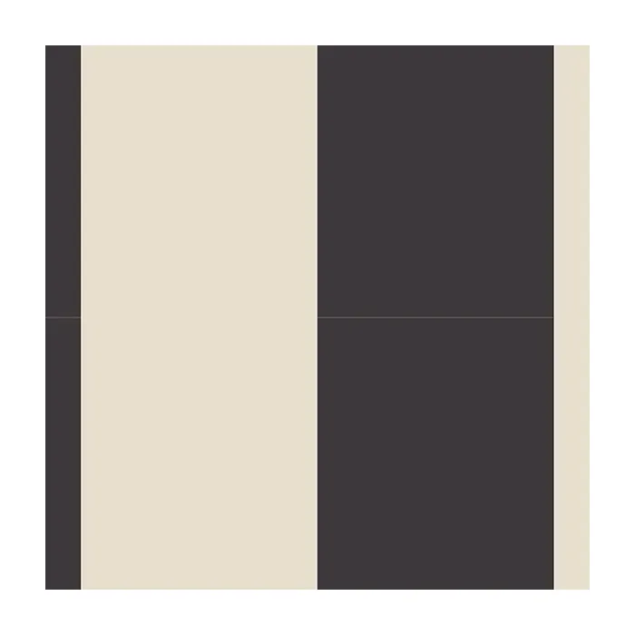 5.25" Stripe Wallpaper Black, Taupe Norwall Wallcovering SH34545