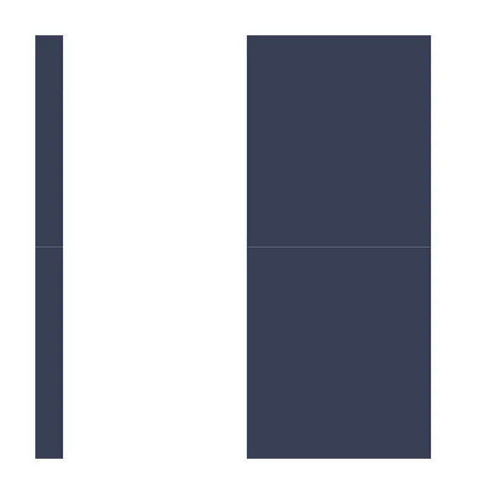 5.25" Stripe Wallpaper Navy Norwall Wallcovering SH34556