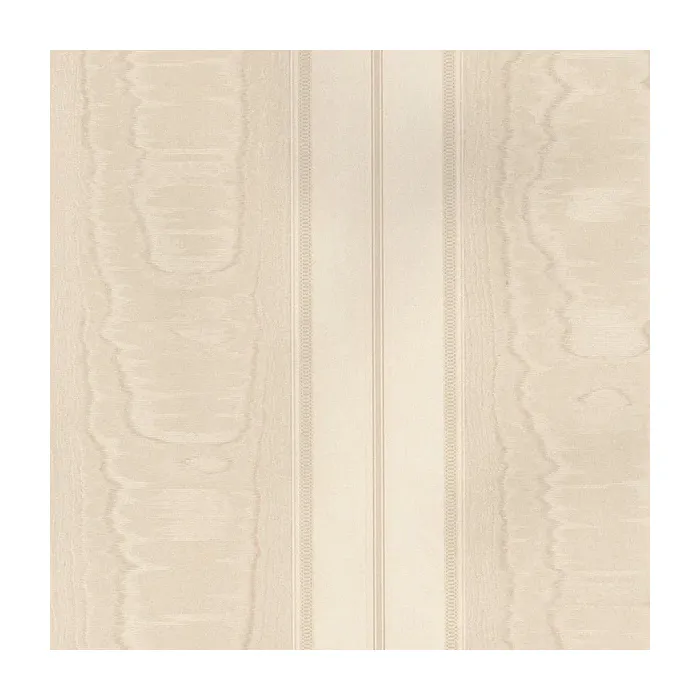 Wide Moiré Wallpaper Cream Norwall Wallcovering SK34714