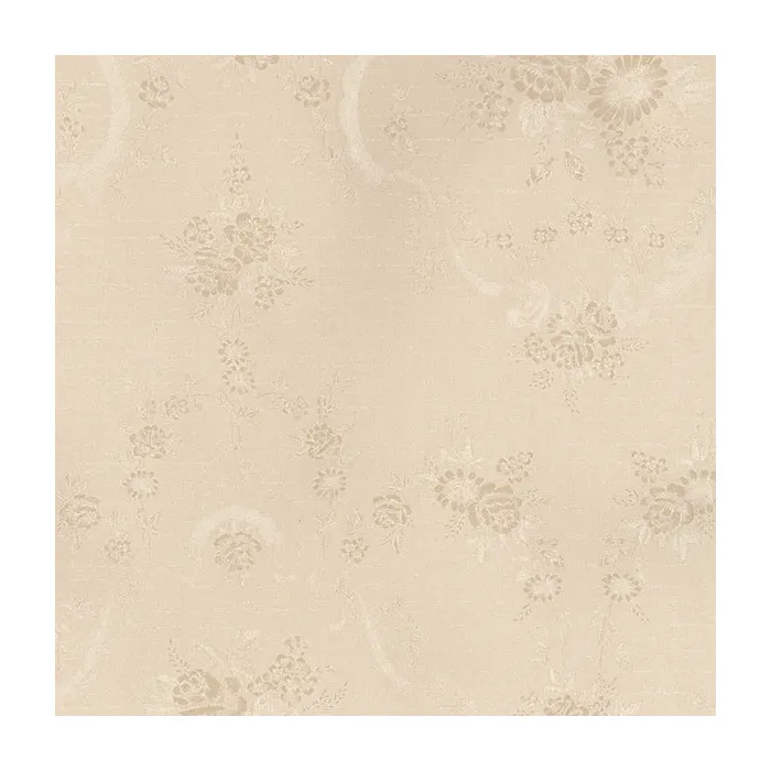 Damask In Register Emboss Wallpaper Cream Norwall Wallcovering SK34716
