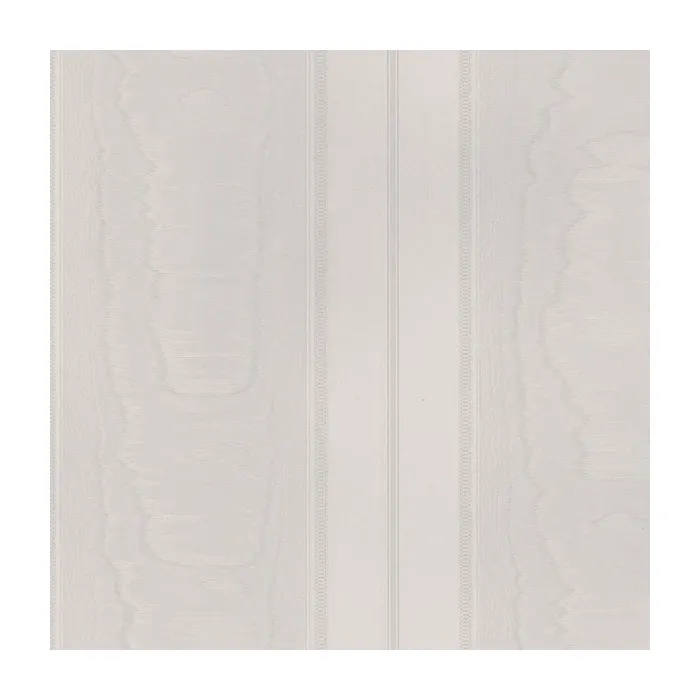 Wide Moiré Wallpaper Light Grey Norwall Wallcovering SK34723