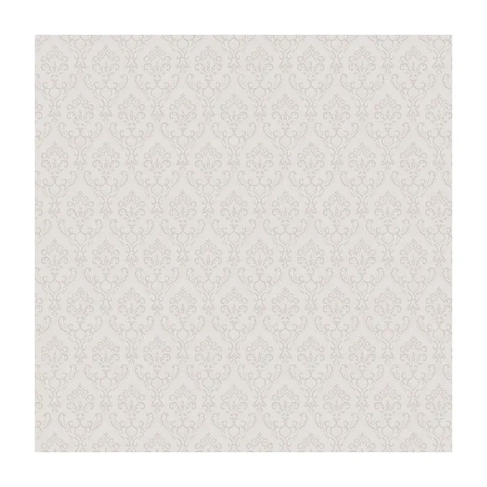 Small Damask Wallpaper Light Grey Norwall Wallcovering SK34732