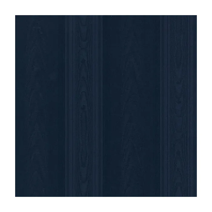 Medium Moiré Stripe Wallpaper Navy Norwall Wallcovering SK34735