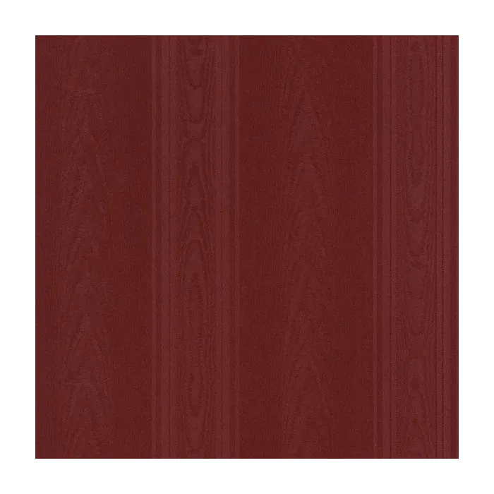 Medium Moiré Stripe Wallpaper Red Norwall Wallcovering SK34739