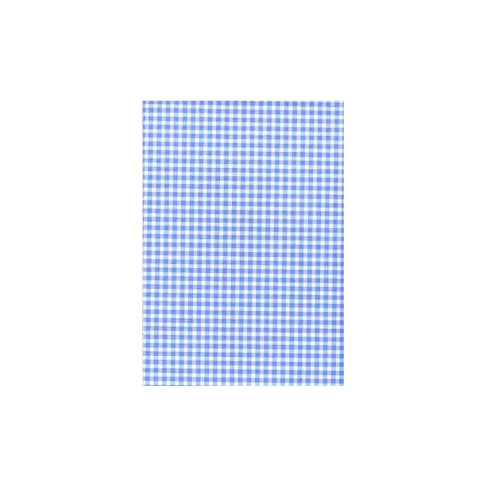 White and Blue Gingham Check Wallpaper