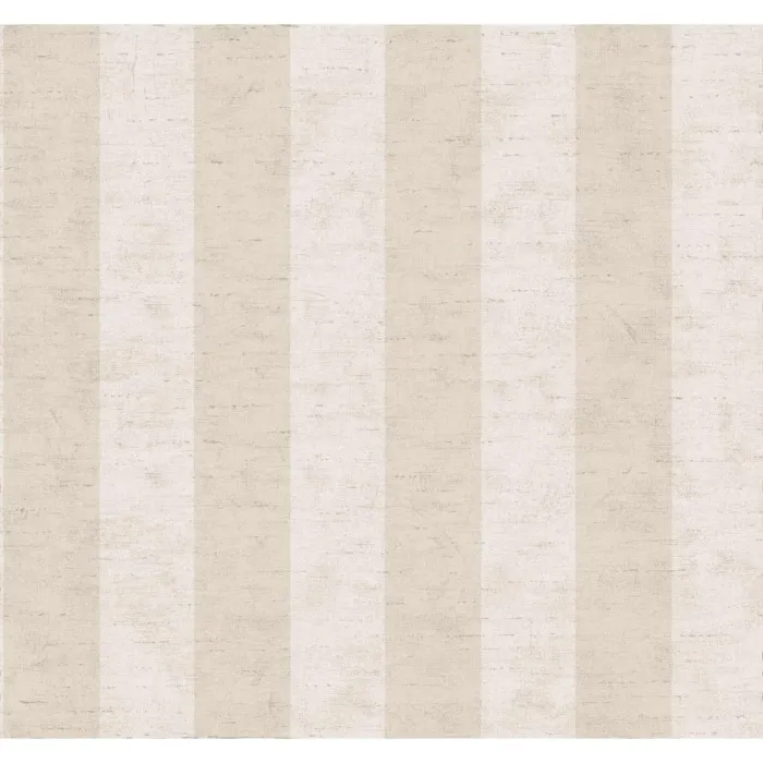 ashford House Blooms 3 Wide Stripe Wallpaper                                 