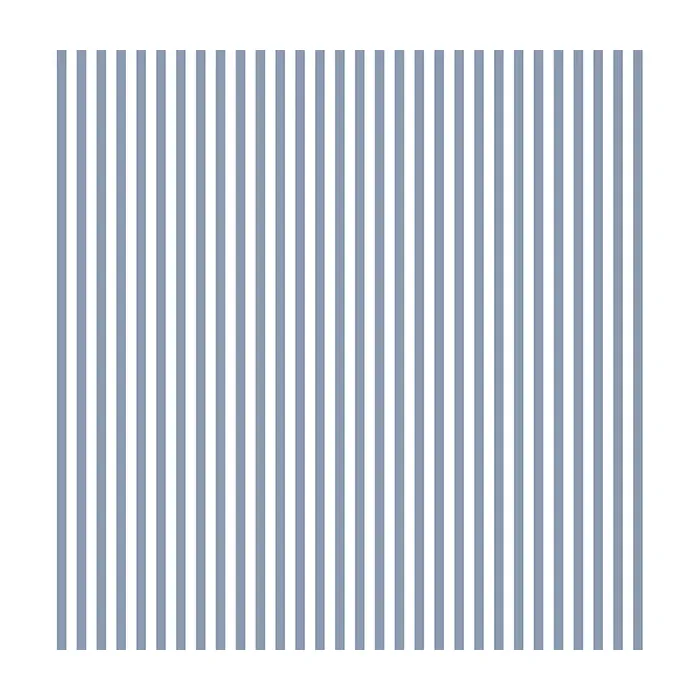 6mm Stripe Wallpaper Blue, Denim Norwall Wallcovering ST36907