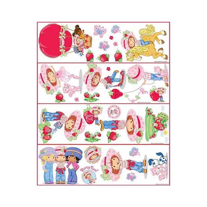 Strawberry Shortcake Peel and Stick Cutout