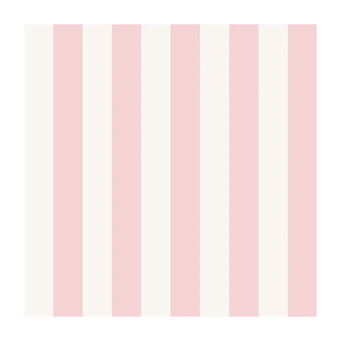1.25" Regency Stripe Wallpaper Pink, White Norwall Wallcovering SY33909