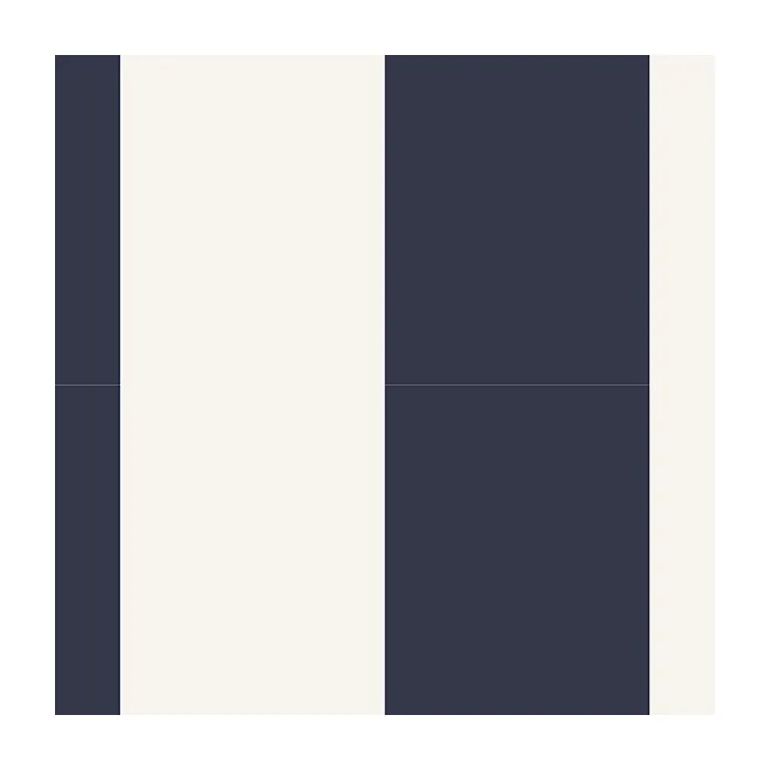 5.25" Stripe Wallpaper Navy, White Norwall Wallcovering SY33943