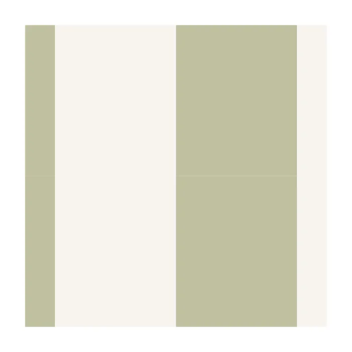 5.25" Stripe Wallpaper Green, White Norwall Wallcovering SY33945