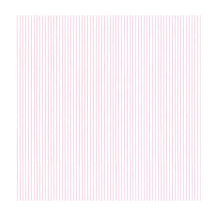 Baby Stripe Wallpaper Light Pink, White Norwall Wallcovering SY33951