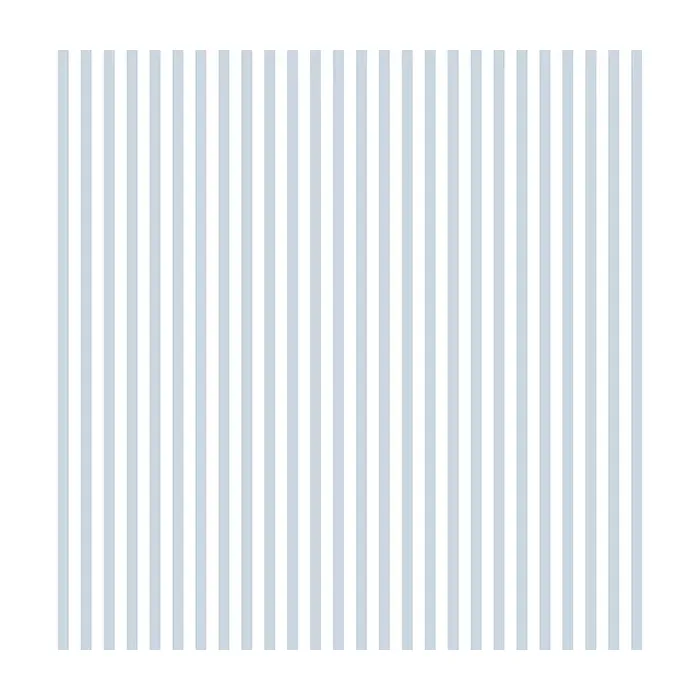 6mm Stripe Wallpaper Blue, White Norwall Wallcovering SY33959