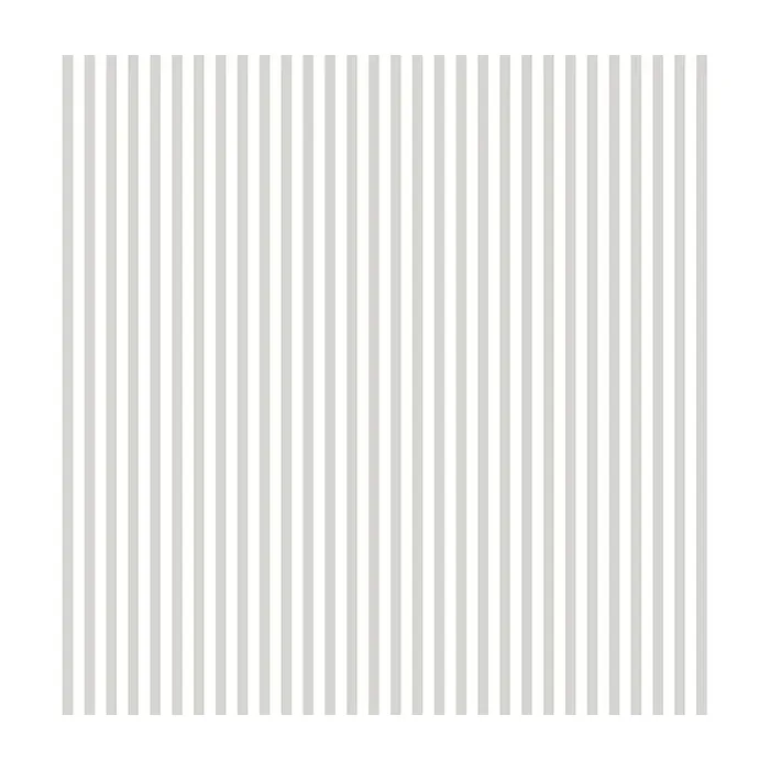 6mm Stripe Wallpaper Grey, White Norwall Wallcovering SY33961