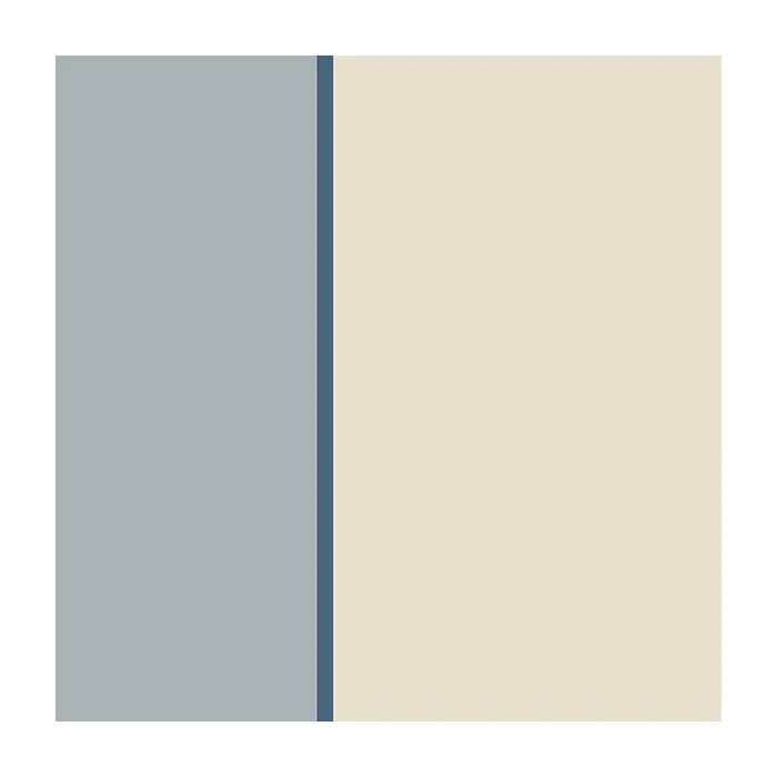 XL Stripe Wallpaper Navy, Blue, Beige Norwall Wallcovering SY33969