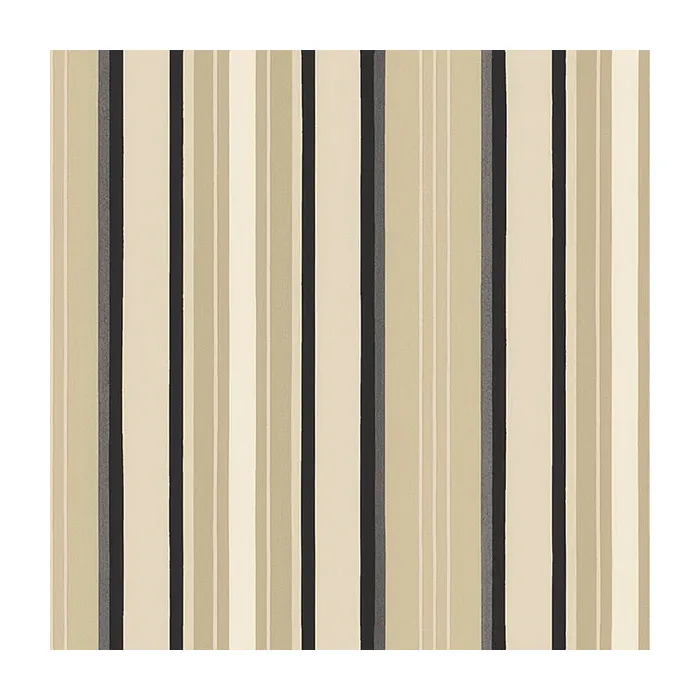 Textured Stripe Wallpaper Beige, Cream, Black Norwall Wallcovering TS28106