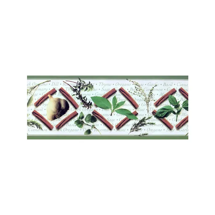 Herb Wallpaper Border