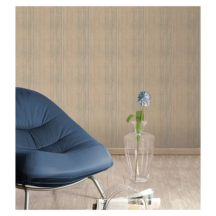 Asami Texture Wallpaper Cream, Teal Norwall Wallcovering TX34801