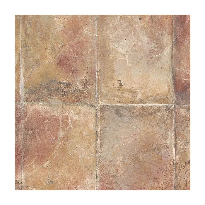 Mike's Tile Wallpaper Rust, Ochre, Grey Norwall Wallcovering TX34806