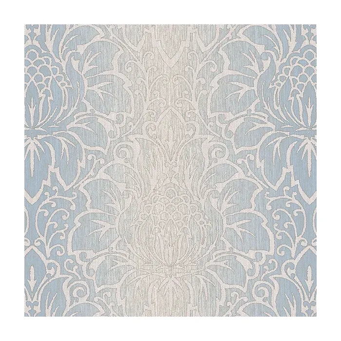 Venetian Damask Wallpaper Blue, Beige Norwall Wallcovering TX34820