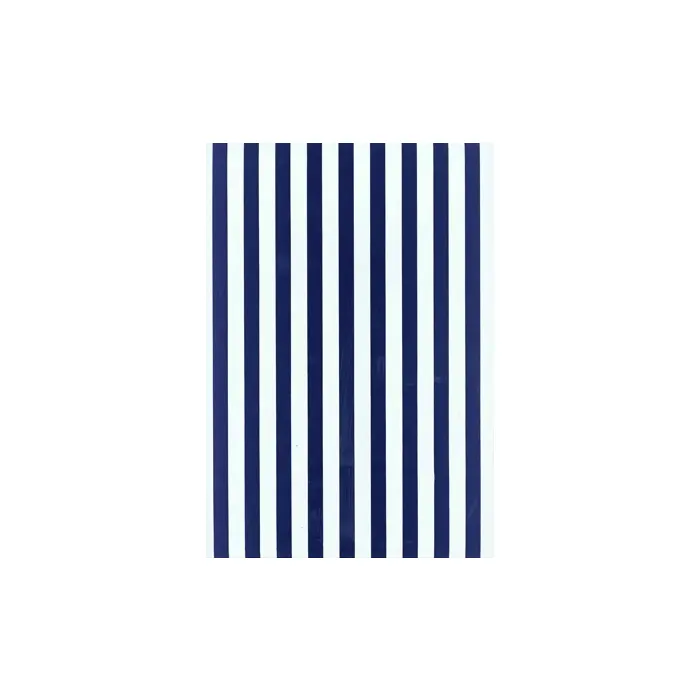 Blue and White Stripe Wallpaper