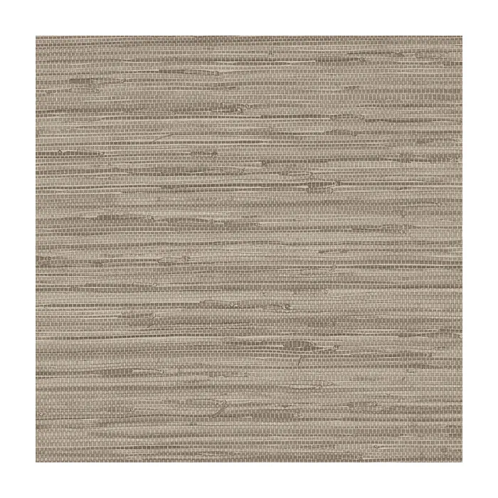 Grasscloth Wallpaper Taupe Norwall Wallcovering WF36303