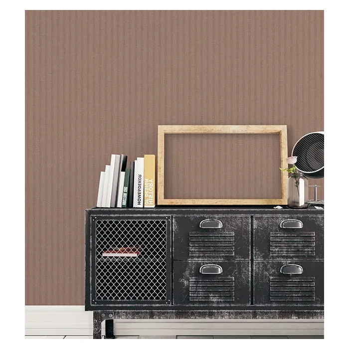 Herringbone Wallpaper Cream, Beige Norwall Wallcovering WF36335