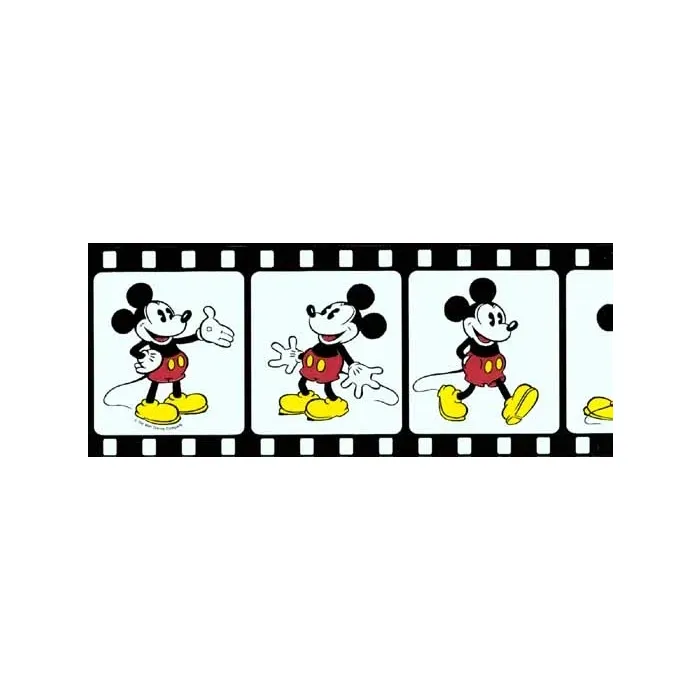Mickey Mouse Fim Strip Wallpaper Border