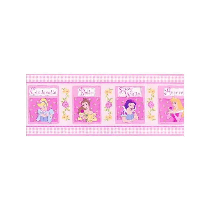 Pink Disney Princess Wallpaper Border