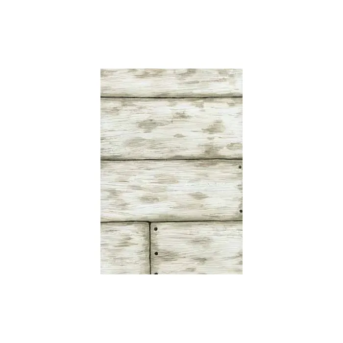 Begie Wood Planks Wallpaper