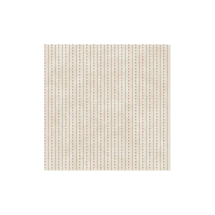 Welcome Home Dots W/ticking Stripe Wallpaper