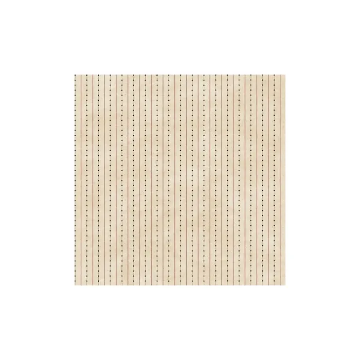 Welcome Home Dots W/ticking Stripe Wallpaper