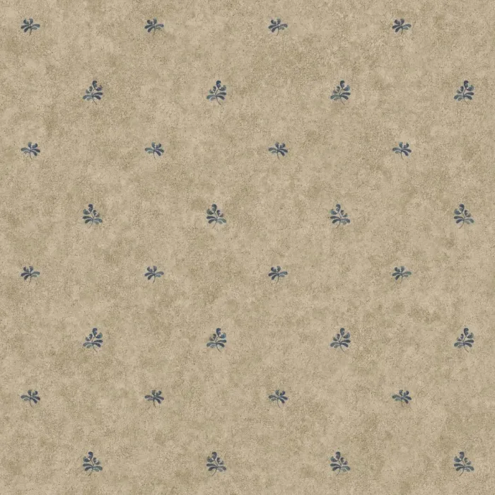 Country Keepsakes Pottery Geometric Spot Wallpaper - York Wallcoverings