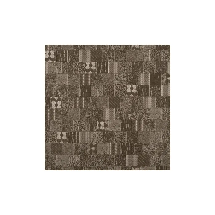 York Textures Patchwork Wallpaper Bronze