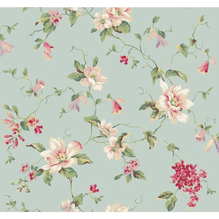 Ashford House Blooms Magnolia Wallpaper